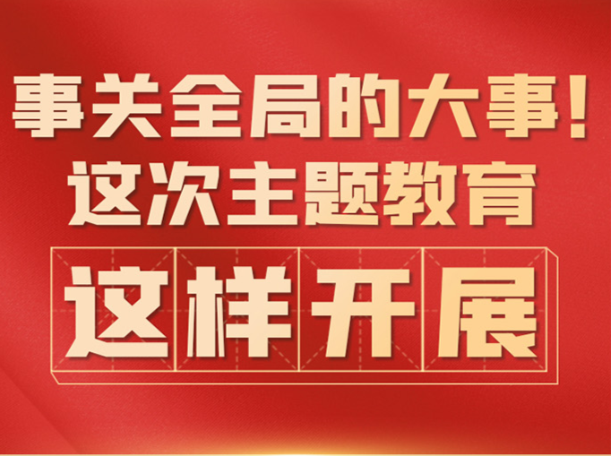 事关全局的大事！这次主题教育，这样开展