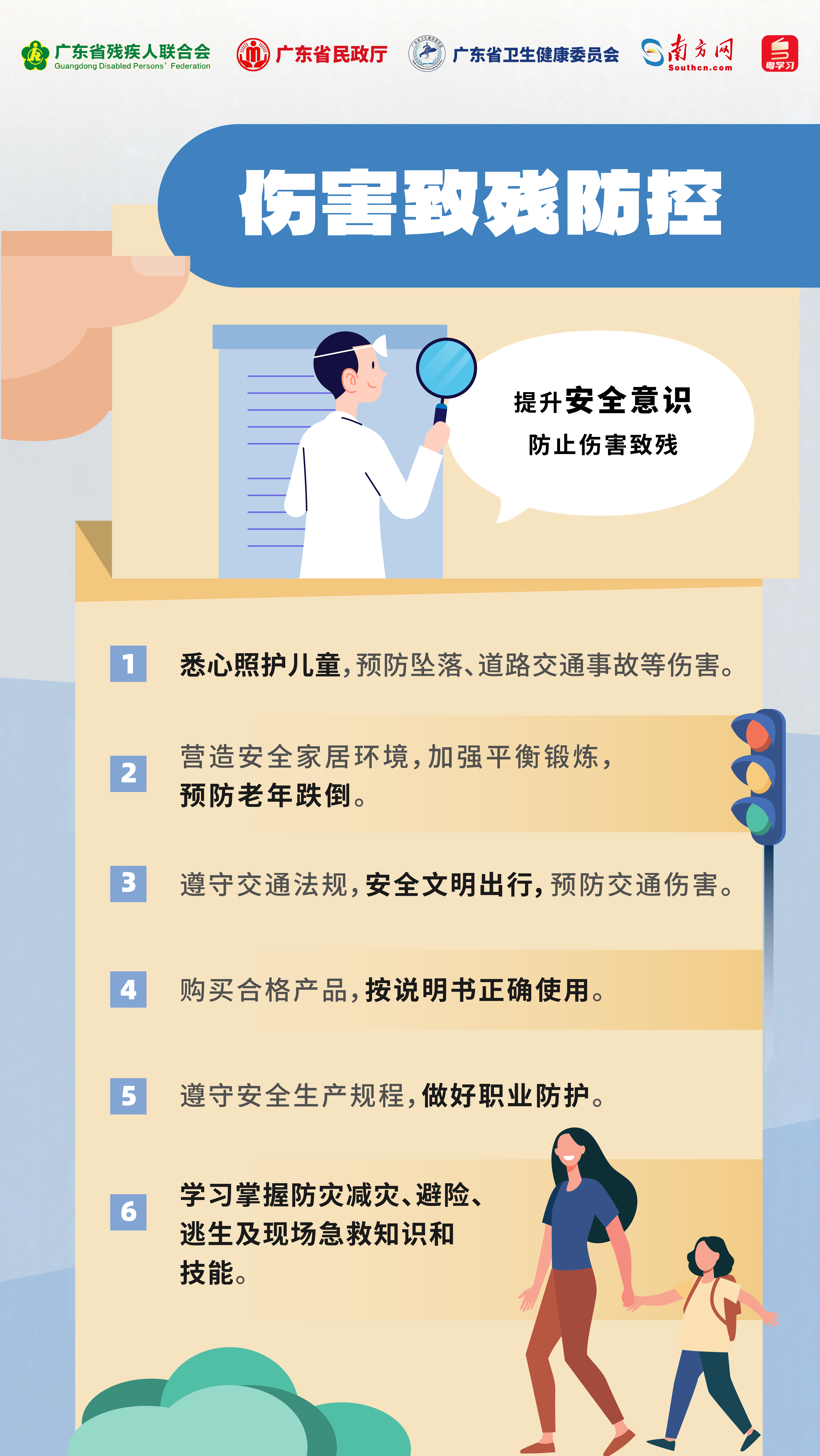 伤害致残防控